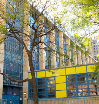 PS 111 Front Entrance